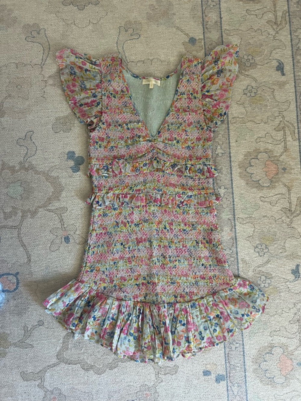 LoveShackFancy mini dress